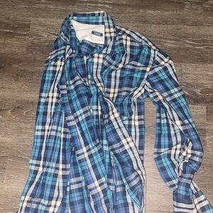 Two Izod Medium Dress Shirts